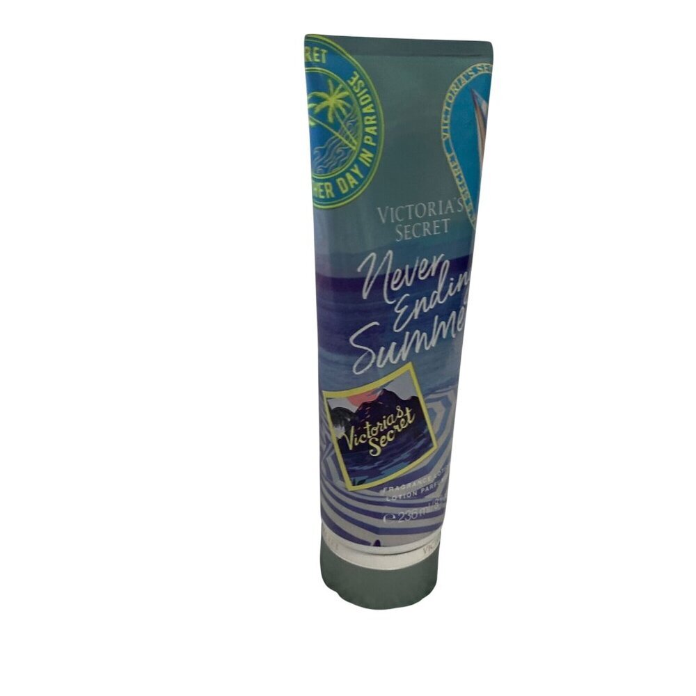 NEW Victoria's‎ Secret Never Ending Summer Fragrance Lotion 8 Fl Oz New Sealed
